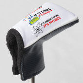 Science BIOLOGY CHEMISTRY PHYSICS Golfheadcover (3/4 voorkant)