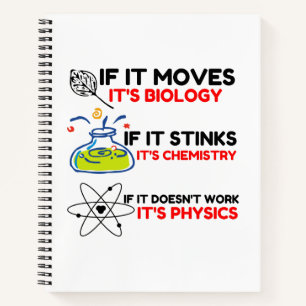 Science BIOLOGY CHEMISTRY PHYSICS Notitieboek