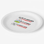 Science BIOLOGY CHEMISTRY PHYSICS Papieren Bordje (Gekanteld)