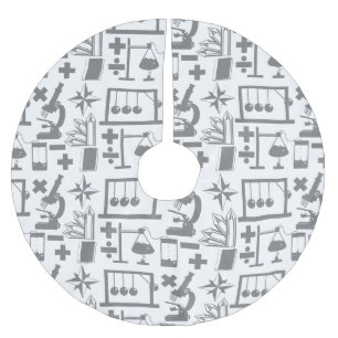 Science Biology Physics Geography Wiskunde Patroon Kerstboom Rok