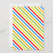 Science Birthday Invitation | Wetenschapsgenote Kaart (Achterkant)