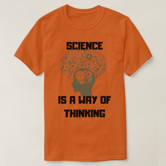 Science Brain s T-shirt (Design voorkant)