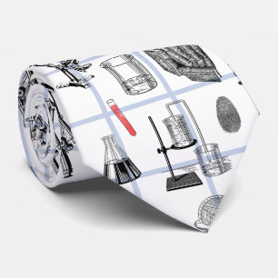 Science Chemistry Scientist Pattern Stropdas
