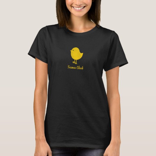 Science Chick Graphic T-shirt (Voorkant)
