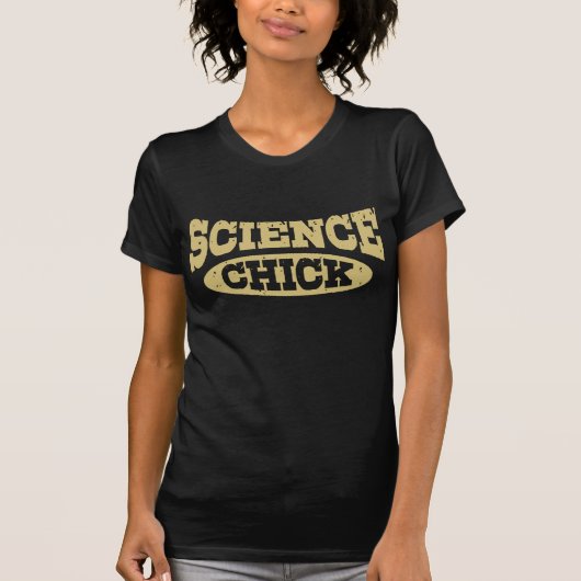 Science Chick T-shirt (Voorkant)