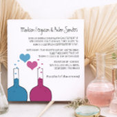 Science de l'amour Mariage Invitation