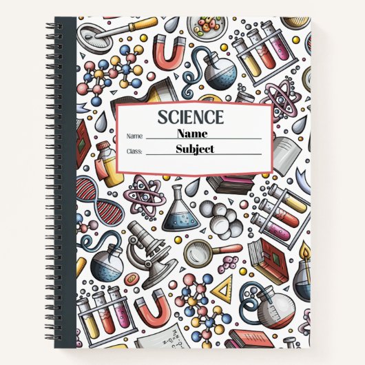 Science des Carnets personnalisable (Devant)