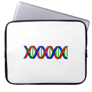 Science DNA Strand Laptop Sleeve