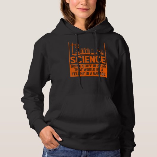 Science Doing Stuff Hoodie (Voorkant)
