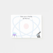 Science Emojis | Aangepaste tekst Post-it® Notes (Voorkant)