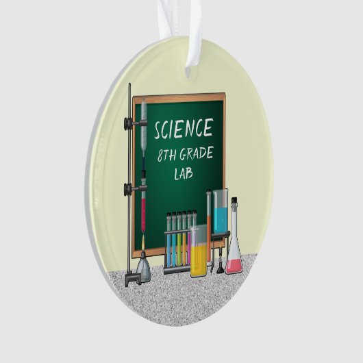 Science - Enseignant - Ornement (devant)