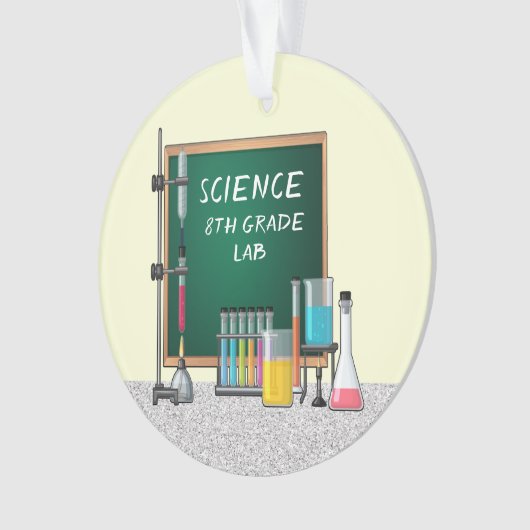 Science - Enseignant - Ornement (devant)