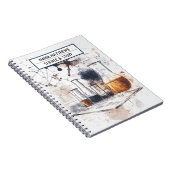 Science et chimie Carnet photo spirale (Côté Droit)