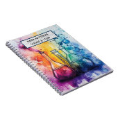 Science et chimie Carnet photo spirale (Côté Droit)