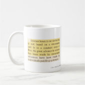 Science et citations de Feynman par RoseWrites Mug (Gauche)