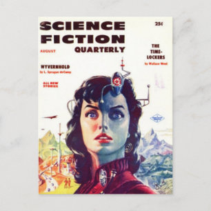 Science Fiction 3 Briefkaart