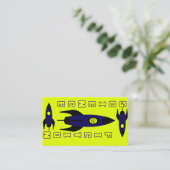 Science Fiction Bladwijzer Visitekaartje (Staand voorkant)