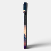 Science Fiction Cyberpunk Space City Case-Mate iPhone Case (Achterkant / Links)