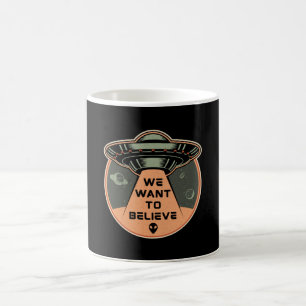Science Fiction Day Space Science Alien Stars Gift Koffiemok