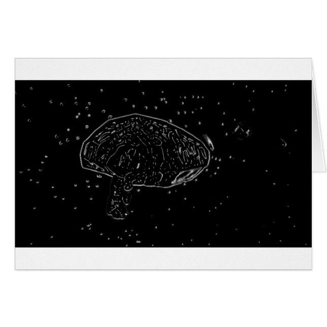 Science Fiction Flying Brain (Voorkant Horizontaal)