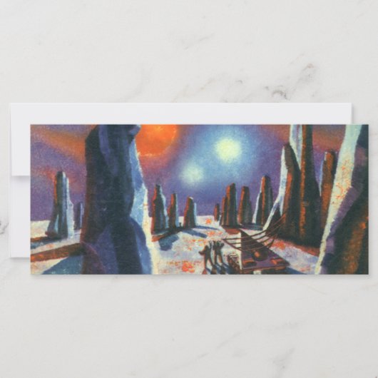  Science Fiction Foreign Planet met Aliens (Voorkant)