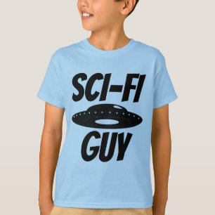 SCIENCE FICTION GARÇONS UFO SPACE SAUCER T-SHIRTS