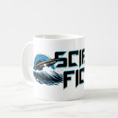 Science Fiction Genre Lovers Koffiemok (Voorkant links)