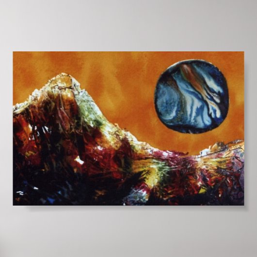 Science Fiction Mini-Poster Poster (Voorkant)