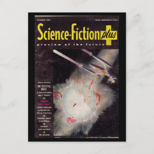 Science Fiction Plus 1953-10_Pulp Art Briefkaart