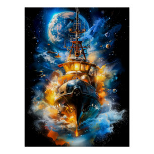 Science Fiction Poster Art Perfect Poster