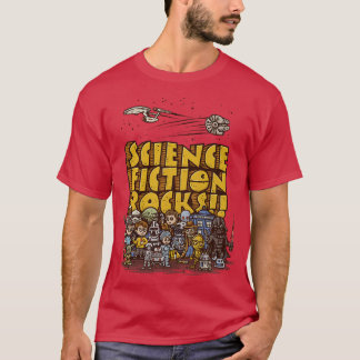 Science Fiction Rocks T-shirt