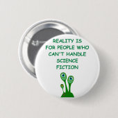 science fiction ronde button 5,7 cm (Voorkant /achterkant)
