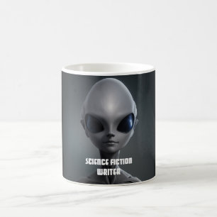 Science Fiction Schrijver Alien Sci-Fi Auteur Koffiemok