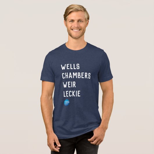 Science Fiction Schrijvers T-shirt (Voorkant volledig)