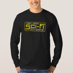 Science Fiction Space Ufo Sci-Fi Alien Funny Gift T-shirt