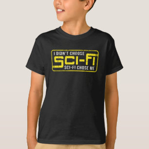 Science Fiction Space Ufo Sci-Fi Alien Funny Gift T-shirt