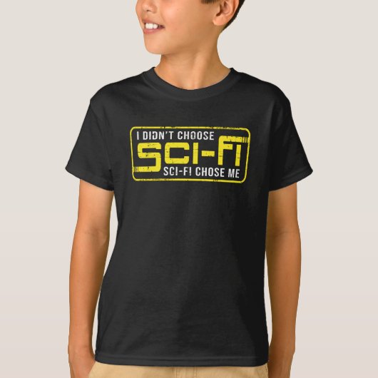 Science Fiction Space Ufo Sci-Fi Alien Funny Gift T-shirt (Voorkant)