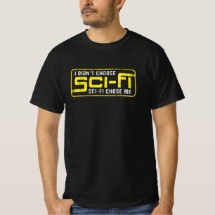 Science Fiction Space Ufo Sci-Fi Alien Funny Gift T-shirt