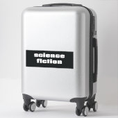 Science Fiction Sticker (Koffer)