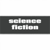 Science Fiction Sticker (Voorkant)