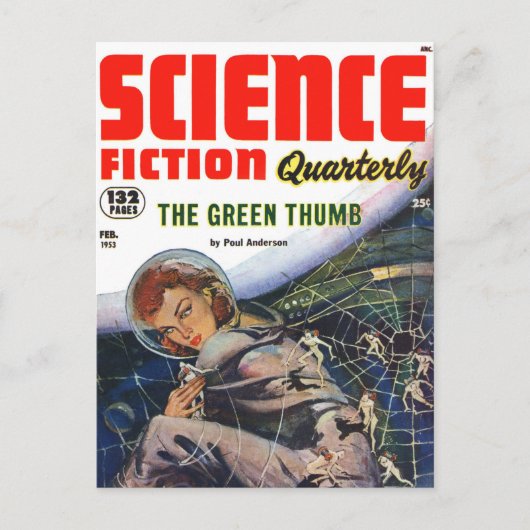 Science Fiction trimestrielle 71 carte postale (Devant)