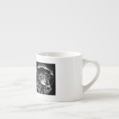 Science Fiction Woman Espresso Mok (Rechts)