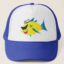 Science FISH Logo Trucker Hat Pet