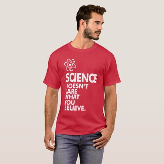 Science Geek Gift T-shirt (Voorkant volledig)