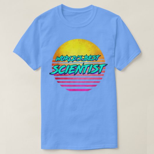 Science gift idea - Worlds Best Scientist 1932 T-shirt (Design voorkant)
