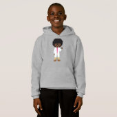 Science Girl, African American Girl, Scientist (Devant entier)