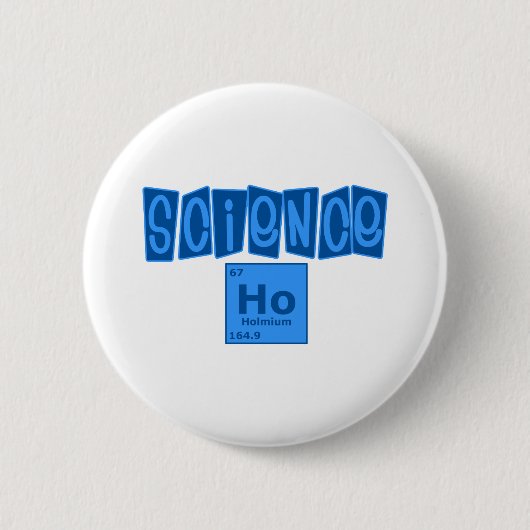 Science Ho Ronde Button 5,7 Cm (Voorkant)