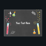 Science Insérez la carte Science Party Expérience<br><div class="desc">♥ Une merveilleuse façon d'ajouter des informations supplémentaires à votre invitation! Thème scientifique.</div>