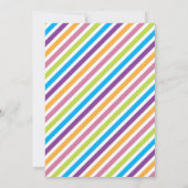 Science Invitation à une fête d'anniversaire pour  (Dos)