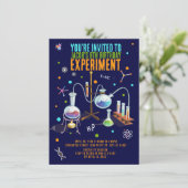Science Invitations d'anniversaire (Debout devant)
